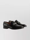 Gucci Gg Chain Leather Loafers