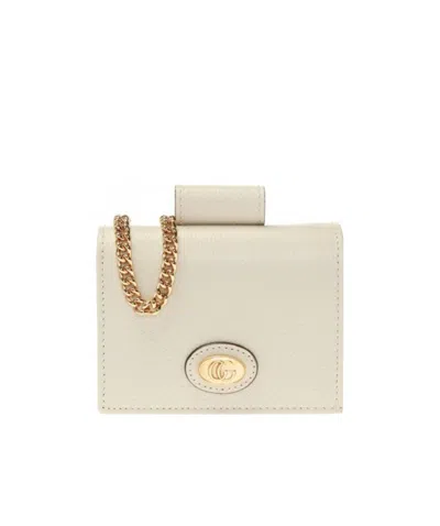 Gucci Chain Wallet In Neutral