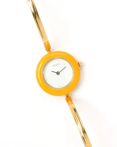 Gucci Change Bezel 26mm Ca 1997 Watch In White
