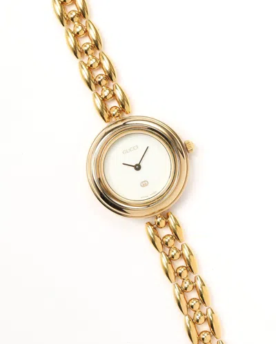 Gucci Change Bezel 26mm Ca 2000 Watch In White