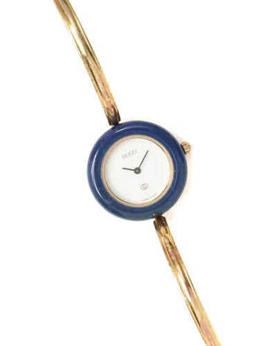 Gucci Change Bezel 26mm Full Set 1989 Watch In White