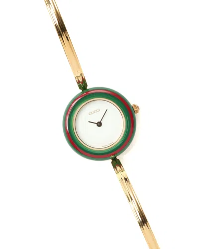 Gucci Change Bezel 26mm Full Set 1993 Watch In Gold