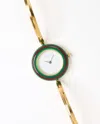 Gucci Change Bezel 26mm Ref 1100l Watch In Gold