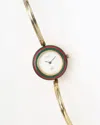 Gucci Change Bezel 26mm Ref 1100-l Watch In Gold