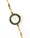 Gucci Change Bezel 26mm Ref 11/12 Full Set Watch In Gold