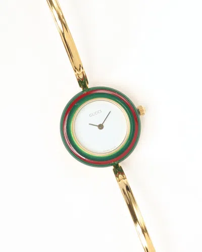 Gucci Change Bezel 26mm Ref 11/12.2 Watch In Gold