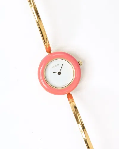 Gucci Change Bezel 26mm Ref 11/22.2 Watch In White