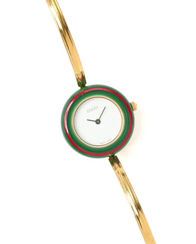 Gucci Change Bezel 26mm Watch In Gold