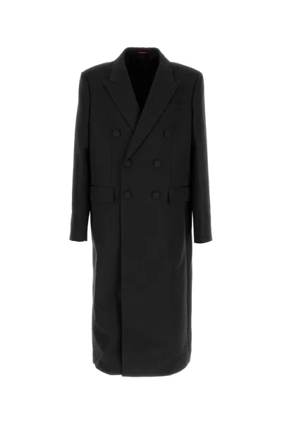 GUCCI CHARCOAL WOOL COAT