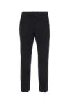 Gucci Wool Blend Twill Bush Trousers In Grey