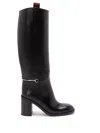 Gucci Slim Clamp Boots In Black