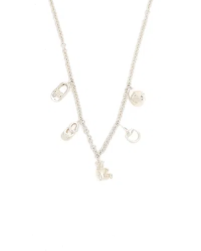 Pre-owned Gucci Charms Silver Necklace