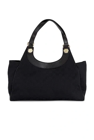 Pre-owned Gucci Charmy Shoulder Bag In Black