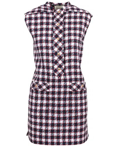 Gucci Check Tweed Tunic Dress