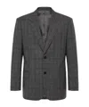 Gucci Checked Fine Wool Jacket In Multi