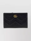 Gucci Chevron Pattern Gg Marmont Wallet