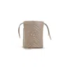 Gucci Chevron-pattern Matelassé Leather Clutch With Gold-tone Accents