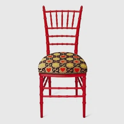 Gucci Chiavari Stuhl Mit Gg Jacquard In Undefined
