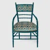 Gucci Chiavari Gg Bees Chair With Arm Rest In Blue