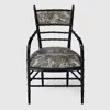 Gucci Chiavari Toile De Jouy Print Chair With Arm Rest In Black