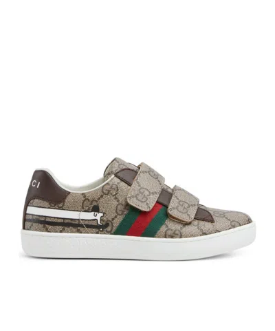 Gucci Children's Ace Sneaker In Multi