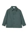Gucci Children's Gg Cotton Jacket In Green