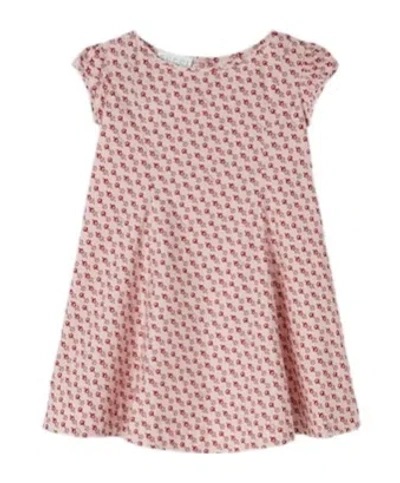 Gucci Children's Printed Cotton Dress In Pink