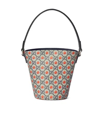 Gucci Children's Printed Gg Bucket Bag In Multi