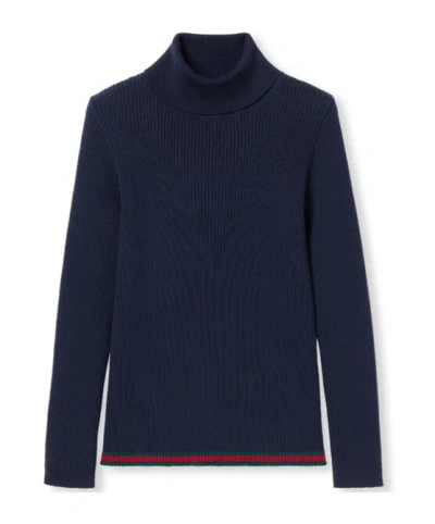 GUCCI CHILDREN'S RIBBED WOOL SWEATER