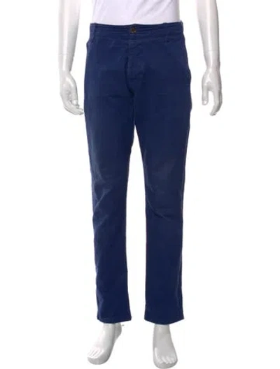 Pre-owned Gucci Chinos In Blue
