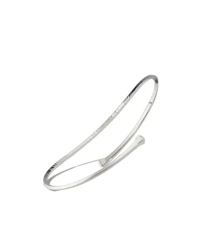 Gucci Chiodo Flexible Choker Necklace In Silver