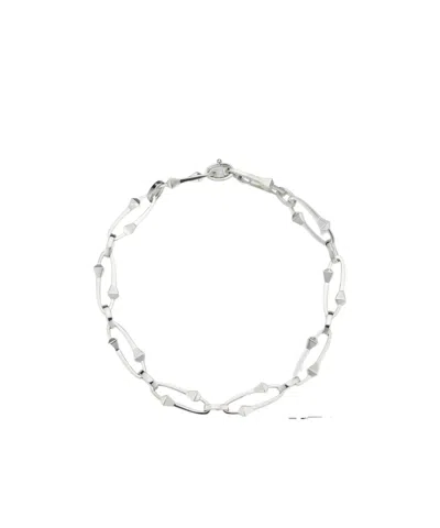 Gucci Chiodo Intertwined Necklace In Metallic