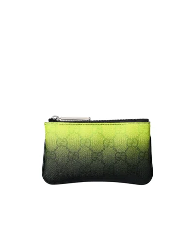 Gucci Chroma Key Pouch In Green