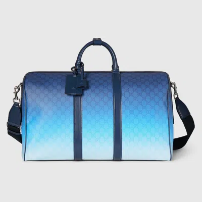 Gucci Chroma Large Duffle Bag In Blue