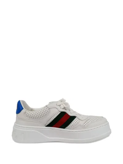 Pre-owned Gucci Chunky B Sneakers In White
