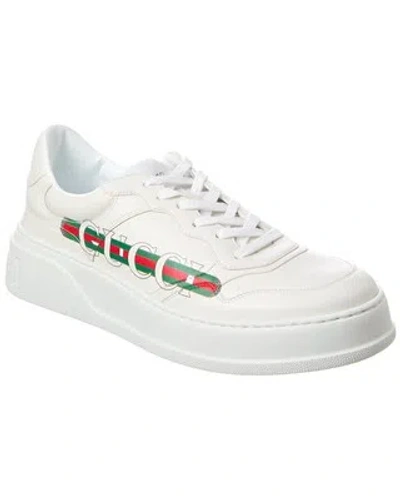 Pre-owned Gucci Chunky Sneaker Men's In White