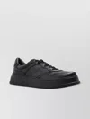 Gucci Chunky Sneakers Lace-up Perforated Panels In Black