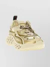 Gucci Chunky Sole Mesh Panel Sneakers In Neutral