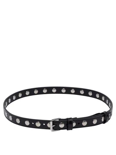 Gucci Cintura Con Borchie Belts Black