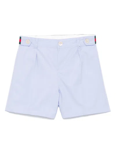 Gucci Classic Bermuda Trousers In Blue