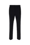 Gucci Pantalone Chino In Drill Nero  Uomo In Black