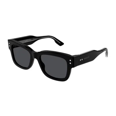 Gucci Classic Black Men's Sunglasses For Everyday Wear
