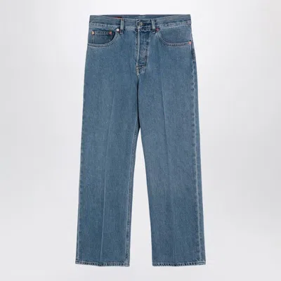 Gucci Classic Denim Jeans For Women In Blue