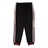 Gucci Classic High-tech Knit Colorblock Casual Bundle Feet Sports Long Pants Black