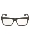 Gucci Classic Logo Lens Detail Wayfarer Frame In Black