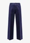 Gucci Classic Straight-leg Jeans In Blue