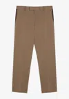 Gucci Classic Straight-leg Pants In Brown