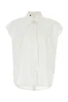 Gucci White Poplin Shirt In White
