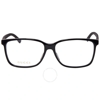 Gucci Clear Demo Square Men's Eyeglasses Gg0426oa-005 58 In V