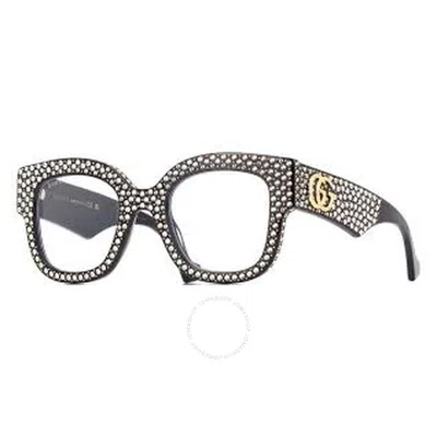 Gucci Clear Sport Ladies Sunglasses Gg1423s 001 50 In Black